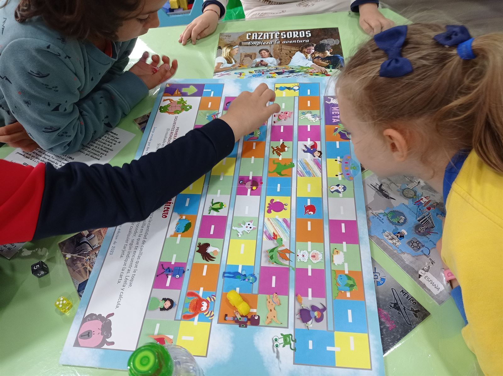 CARRERA DE CÁLCULO. Juego de mesa de introducción al calculo mental, a partir de 5 años - Imagen 1